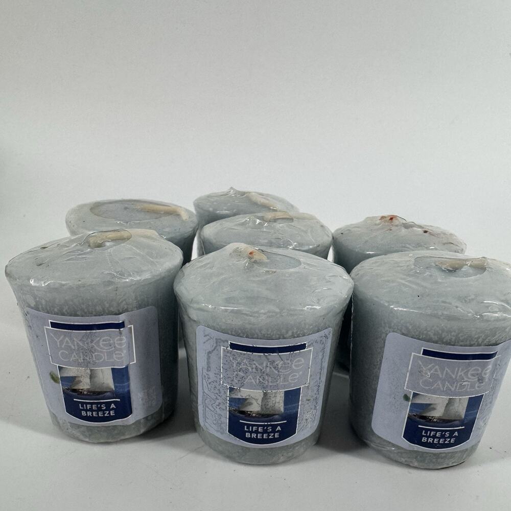 Yankee Candle Life's A Breeze Votive - Set of 7 Sealed